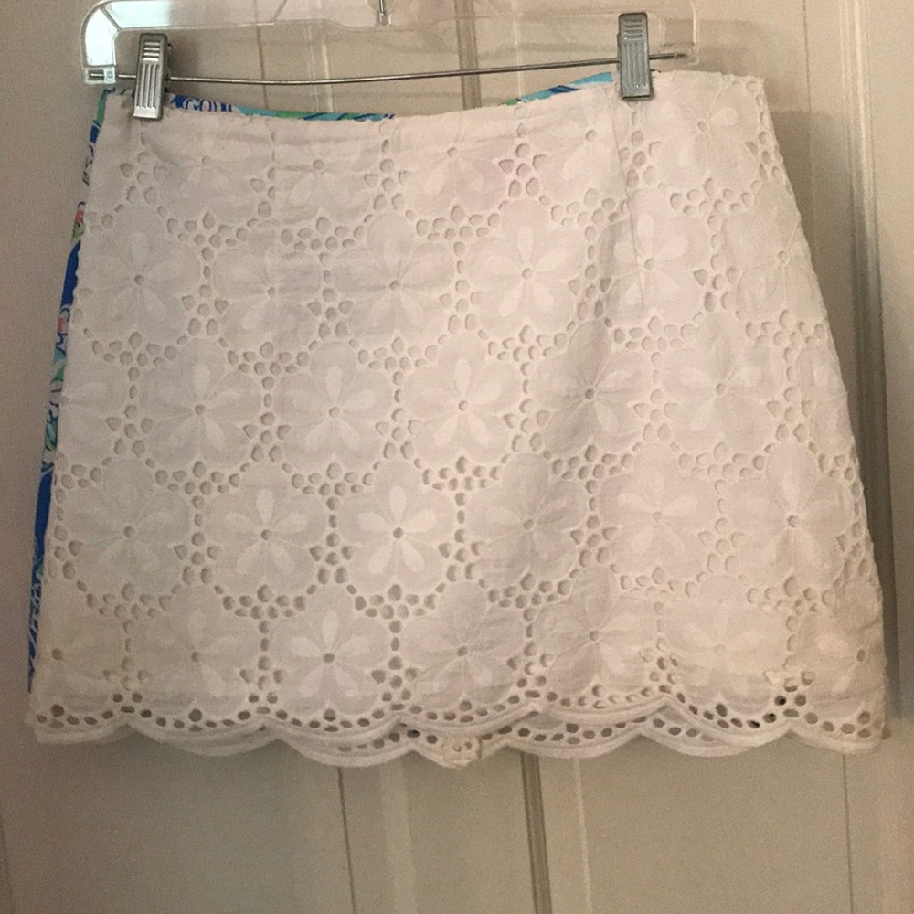 Lilly Pulitzer White Skort